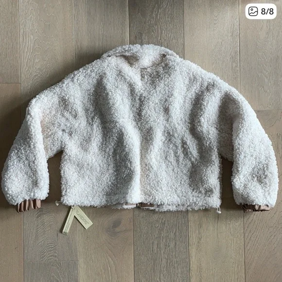 BlankNYC Faux Shearling Bomber Jacket - Picture 7 of 7